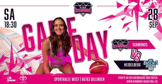 GAMEDAY – 1. Spieltag der 2. #DBBL Süd! 💎🏀